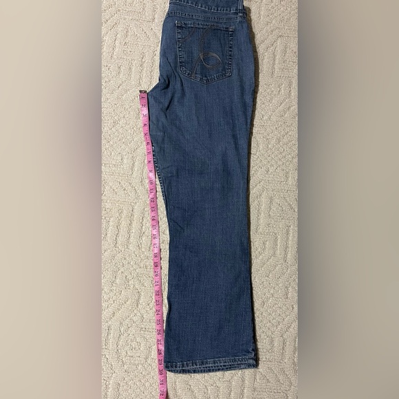 Riders by Lee 5 pocket curvy jeans wide leg button & zip fly stretch bootcut 16M - Picture 6 of 7